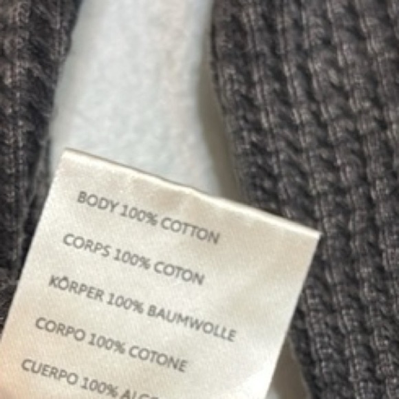 WE THE FREE - Roll with it waffle Thermal Long Sleeve Top Black / Charcoal XS - Picture 3 of 9